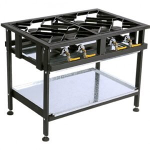 Anvil Gas Boiling Table - 4 Burner Staggered | Caterwize