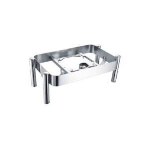 CHAFING DISH STAND - RECTANGULAR 9LT - ELECTRO CHEF LUXELINE