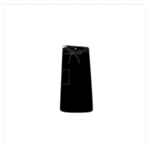 CHEFS UNIFORM - BISTRO BLACK APRON