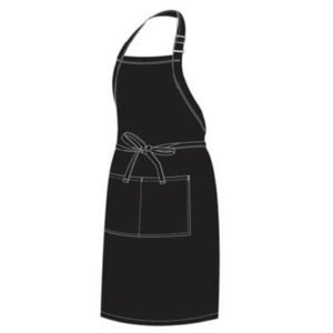CHEFS UNIFORM - FULL BIB DENIM APRON