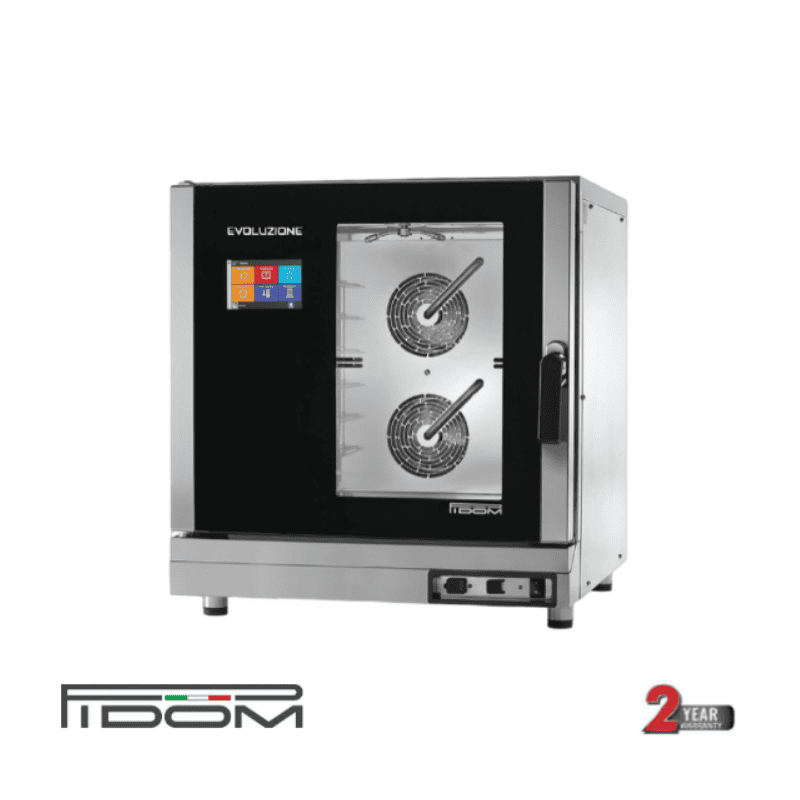 COMBI STEAM OVEN - DIGITAL - EVOLUZIONE - 6 PAN