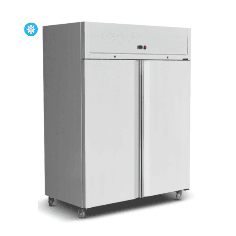 COMMERCIAL KITCHEN FREEZER - DOUBLE DOOR - S/STEEL