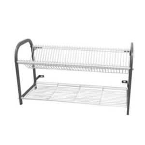 CROCKERY RACK WALL MOUNTED - 3 SHELF - 1105mm (106 PLATES)