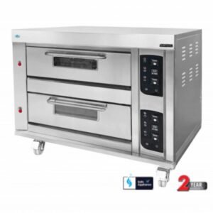 DECK OVEN ANVIL - GAS - 4 TRAYS - DOUBLE