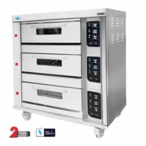 DECK OVENS - GAS - 6 TRAYS - TRIPLE