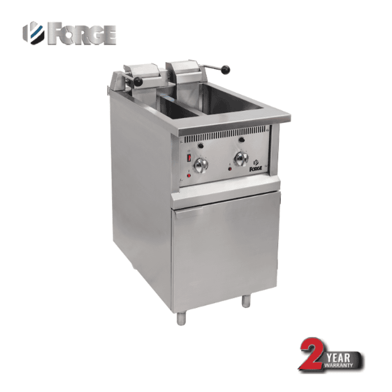 DEEP FRYER - FLOOR STANDING - ELECTRIC - 2 X 10LT