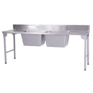 DOUBLE POT SINK