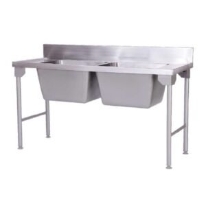 DOUBLE POT SINK