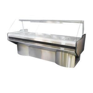 ECO DISPLAY CURVED GLASS BAIN MARIE