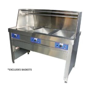 HOTEL MODEL FRYER - 380v - FLOOR STANDING