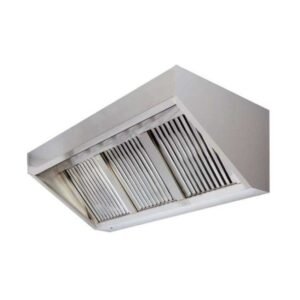 ISLAND CANOPY - SINGLE DECKER 'STAINLESS STEEL'