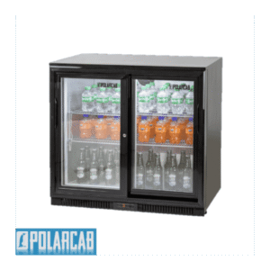 POLARCAB BACK BAR COOLER - 2 SLIDING DOOR