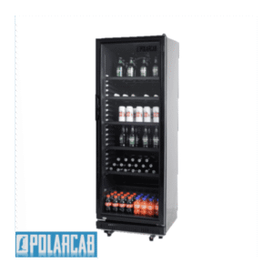 POLARCAB BEVERAGE COOLER - 620 X 635 X 1732MM - BLACK