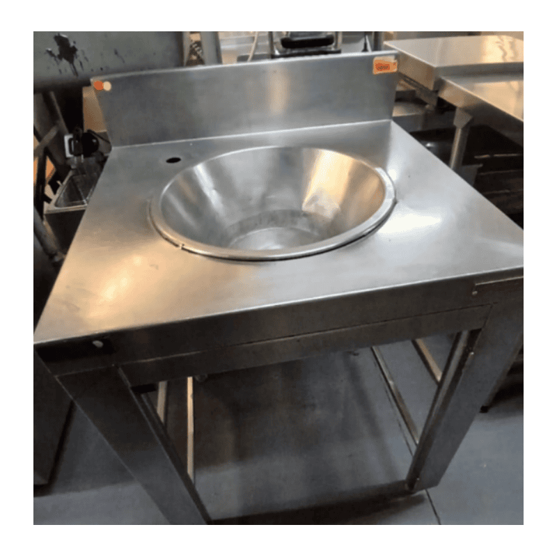 PREP BOWL SINK TABLE 600MM