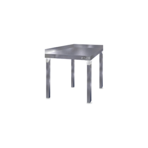 S/Steel Corner Table with Splashback - 650x650mm - Caterwize