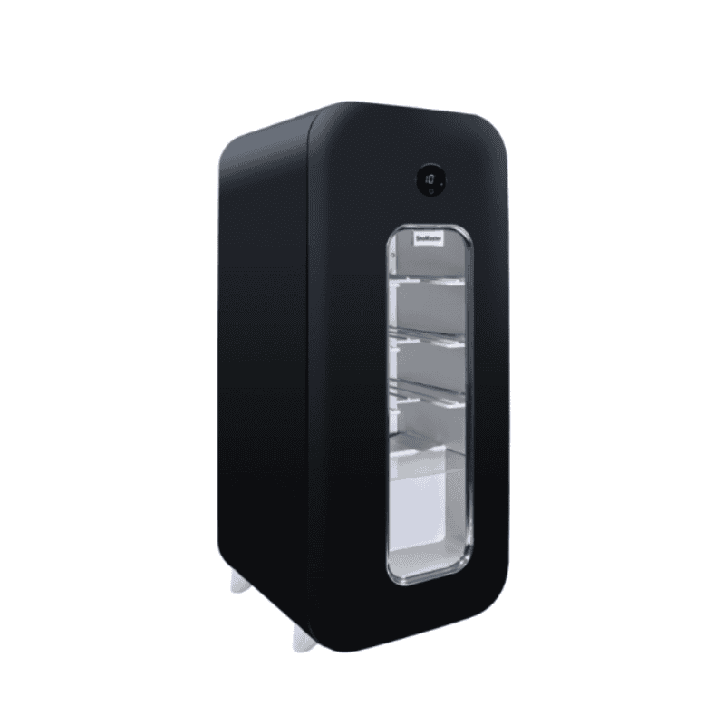 SINGLE ZONE RETRO WINE COOLER BLACK - 14 BOTTLE